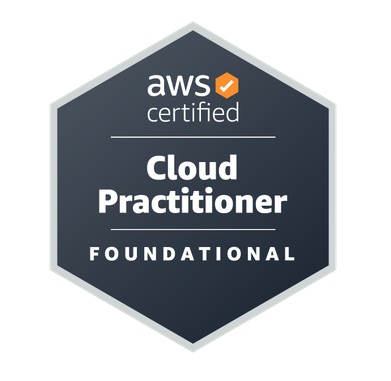 AWS Cloud Practitioner badge